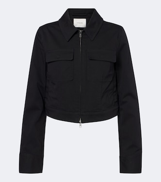 Cropped Jacke aus Baumwolle | Vince