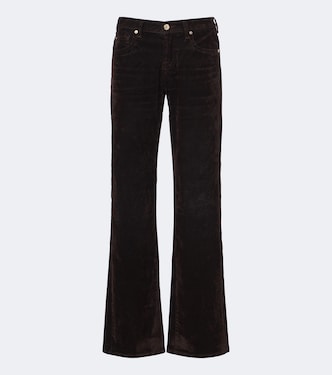 Low-rise straight jeans | 7 For All Mankind