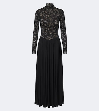 Lace and jersey maxi dress | Zimmermann