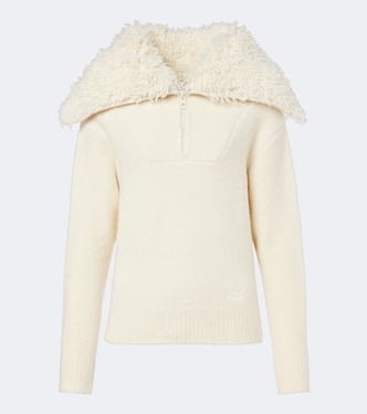 Pull Double L en laine mélangée | Loewe