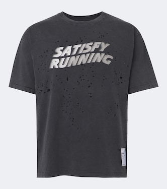 MothTech™ printed cotton T-shirt | Satisfy