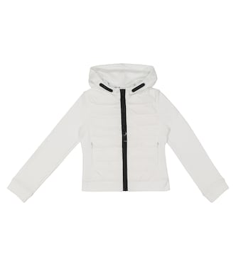 Veste matelassée à capuche en coton mélangé | Moncler Enfant