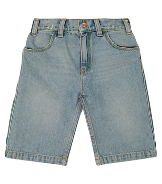 Straight denim shorts | ERL Kids