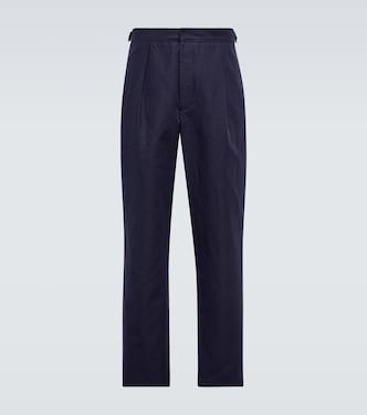 Cotton and linen pants | King & Tuckfield
