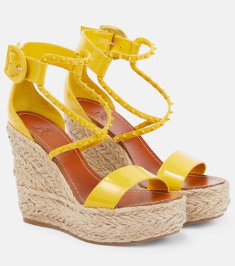 Chocazeppa Spikes 120 espadrille wedges | Christian Louboutin