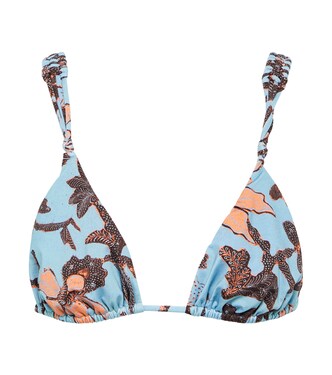 Catalina floral bikini top | Ulla Johnson