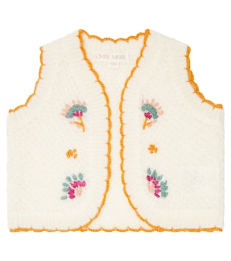Baby - Cardigan Sylna con ricami | Louise Misha