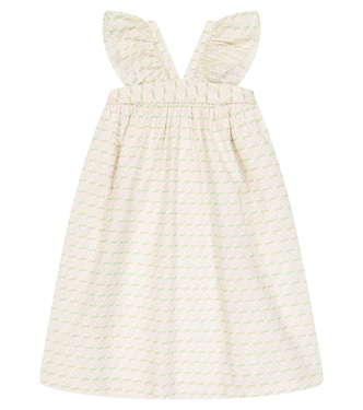 Eleana printed cotton dress | Bonpoint