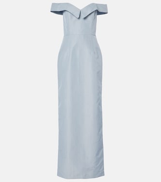 Sarika off-shoulder taffeta gown | Markarian