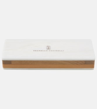 Walnut domino game | Brunello Cucinelli