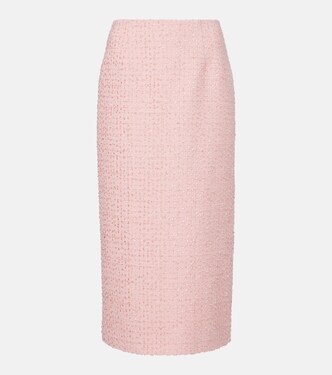 Tweed pencil skirt | Carolina Herrera