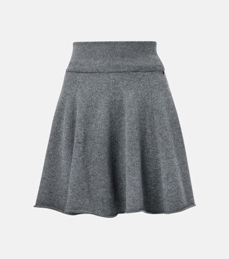 N°379 Girl cashmere-blend miniskirt | Extreme Cashmere