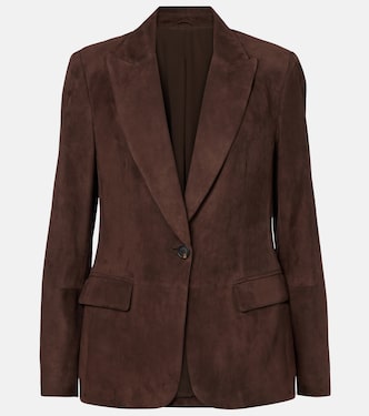 Suede blazer | Brunello Cucinelli