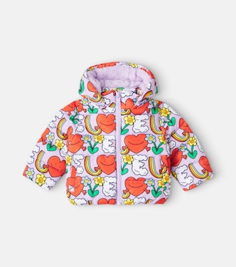 Baby printed puffer jacket | Stella McCartney Kids