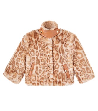 Leopard-print jacket | Chloé Kids