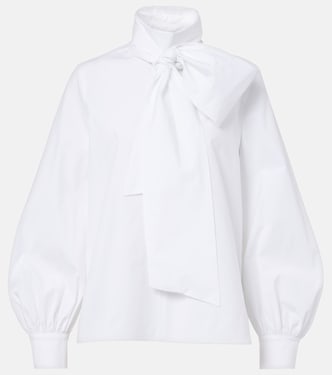 Bosforo cotton-blend poplin blouse | Max Mara