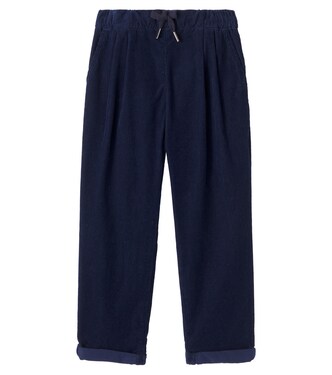 Cotton corduroy pants | Brunello Cucinelli Kids