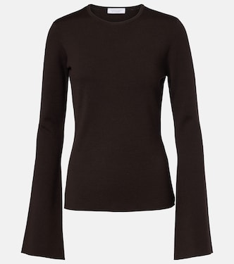 Wool, silk, and cashmere top | Gabriela Hearst