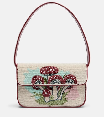 Tommy beaded shoulder bag | Staud