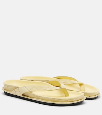 Tatanes suede thong sandals | Jacquemus