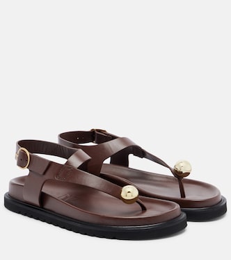 Spiaggia leather sandals | Souliers Martinez