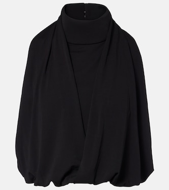 Gathered halterneck top | Adriana Degreas