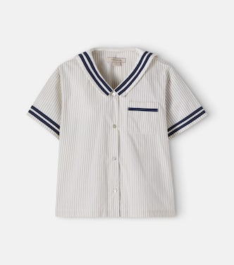 Allie striped cotton shirt | Konges Sløjd