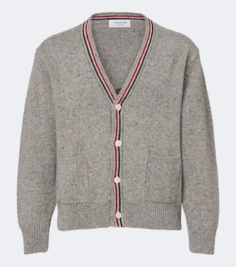 Hector intarsia wool and mohair cardigan | Thom Browne
