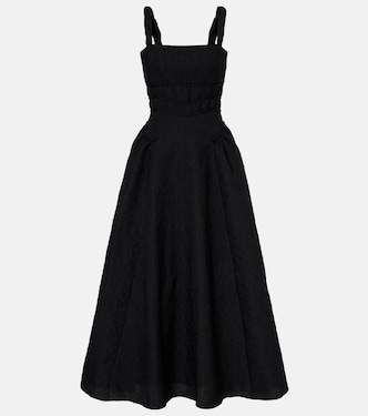 Sophia jacquard maxi dress | Rachel Gilbert