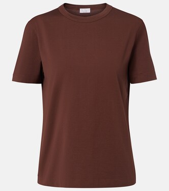 Monili cotton jersey T-shirt | Brunello Cucinelli