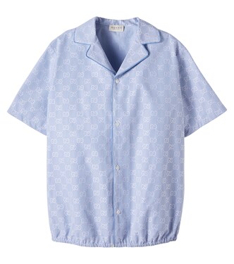 GG cotton poplin shirt | Gucci Kids