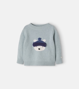 Baby Pullover Denn aus Wolle | Donsje