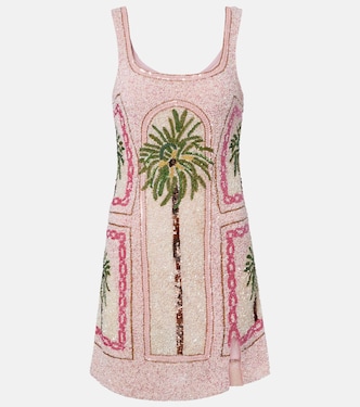 Palm Jumeirah embellished minidress | Là Fuori
