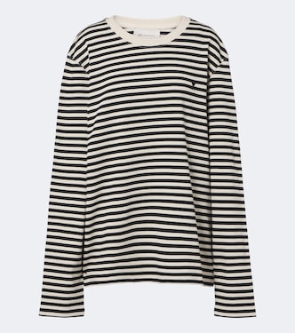 Ami de Coeur striped cotton T-shirt | Ami Paris