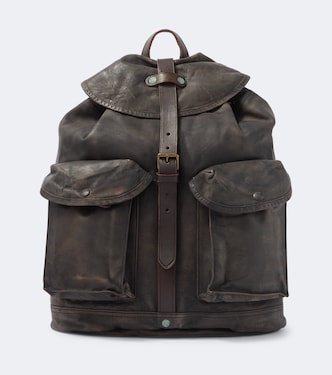 Leather backpack  | RRL