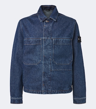 Compass 데님 재킷 | Stone Island