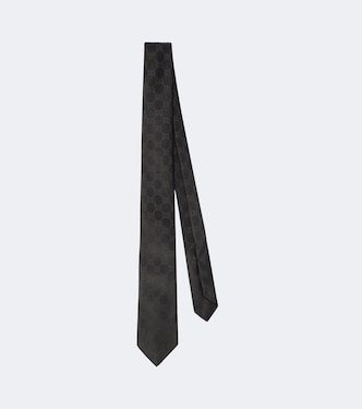 GG silk jacquard tie | Gucci