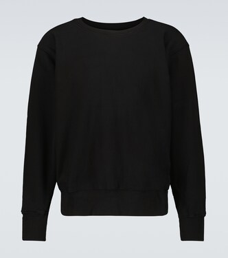 Cotton fleece sweatshirt | Les Tien