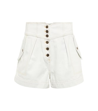 Alvin high-rise denim shorts | Ulla Johnson