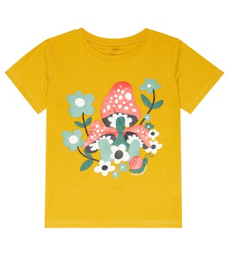 Printed cotton jersey T-shirt | Stella McCartney Kids