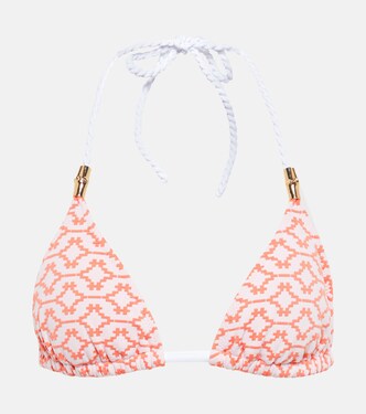 Ibiza printed bikini top | Heidi Klein