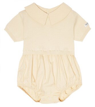 Baby Sieber cotton playsuit | Donsje