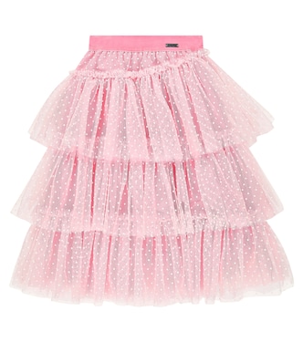 Gonna in tulle a pois | Monnalisa