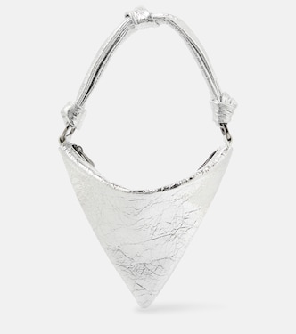 Cameron Mini leather shoulder bag | Amina Muaddi