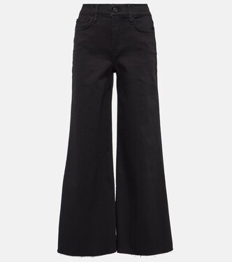 Le Palazzo Crop wide-leg jeans | Frame