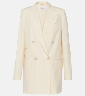Blazer cruzado Elegia de lana virgen | Max Mara