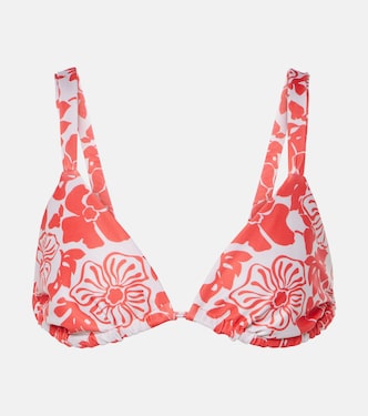 Mary floral bikini top | Faithfull
