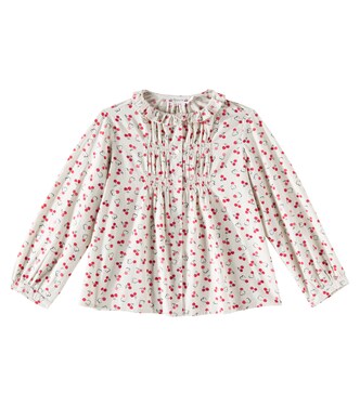 Gentille printed cotton blouse | Bonpoint