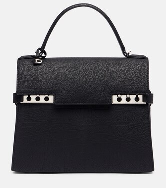 Tempête Medium leather tote bag | Delvaux