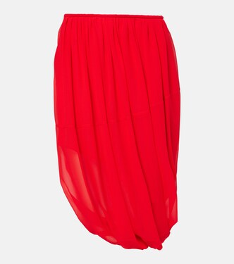 Chiffon midi skirt | Jacques Wei
